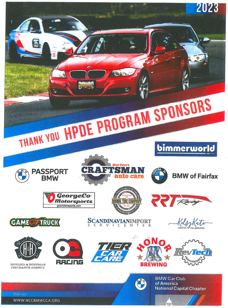 NCRC – High Performance Driving Events and Club Racing